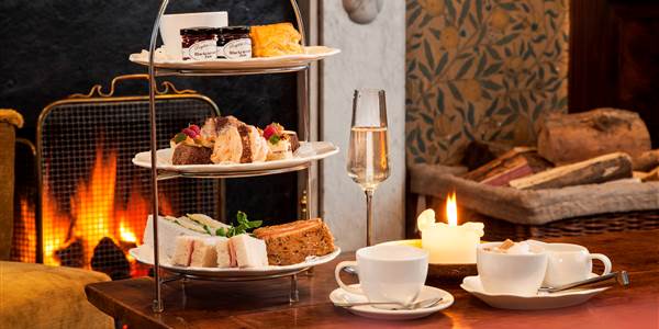 Afternoon Tea by Fire